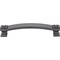 Jeffrey Alexander 128 mm Center-to-Center Gun Metal Square Delmar Cabinet Pull 585-128DACM - alternate 2